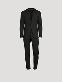 Wool Slim-Fit Two-Piece Suit