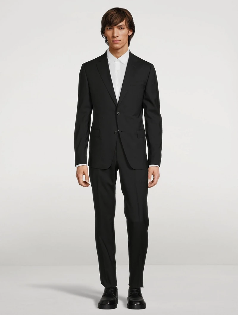 Wool Slim-Fit Two-Piece Suit