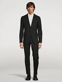 Wool Slim-Fit Two-Piece Suit