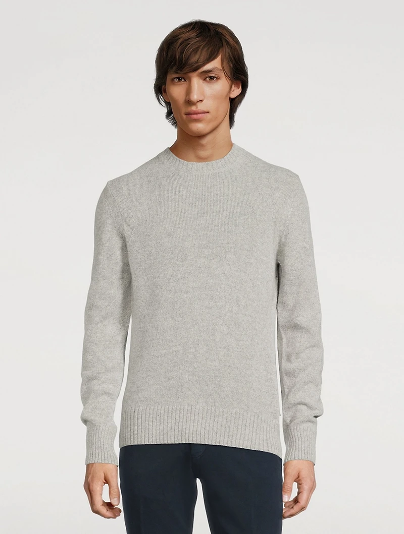 Lorca Alpaca-Blend Crewneck Sweater