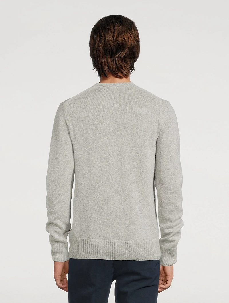 Lorca Alpaca-Blend Crewneck Sweater