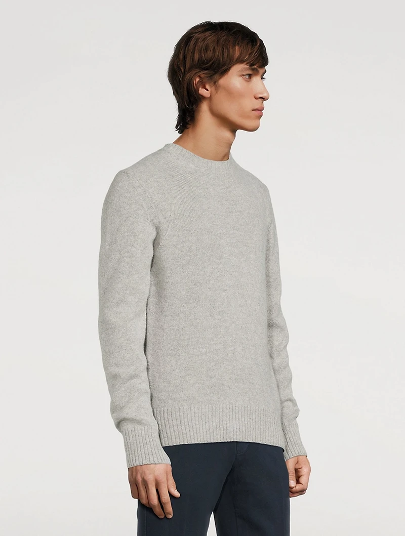 Lorca Alpaca-Blend Crewneck Sweater