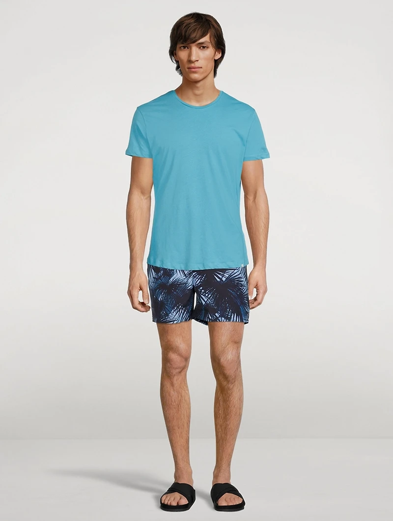 Standard Swim Shorts Moonlit Palms Print