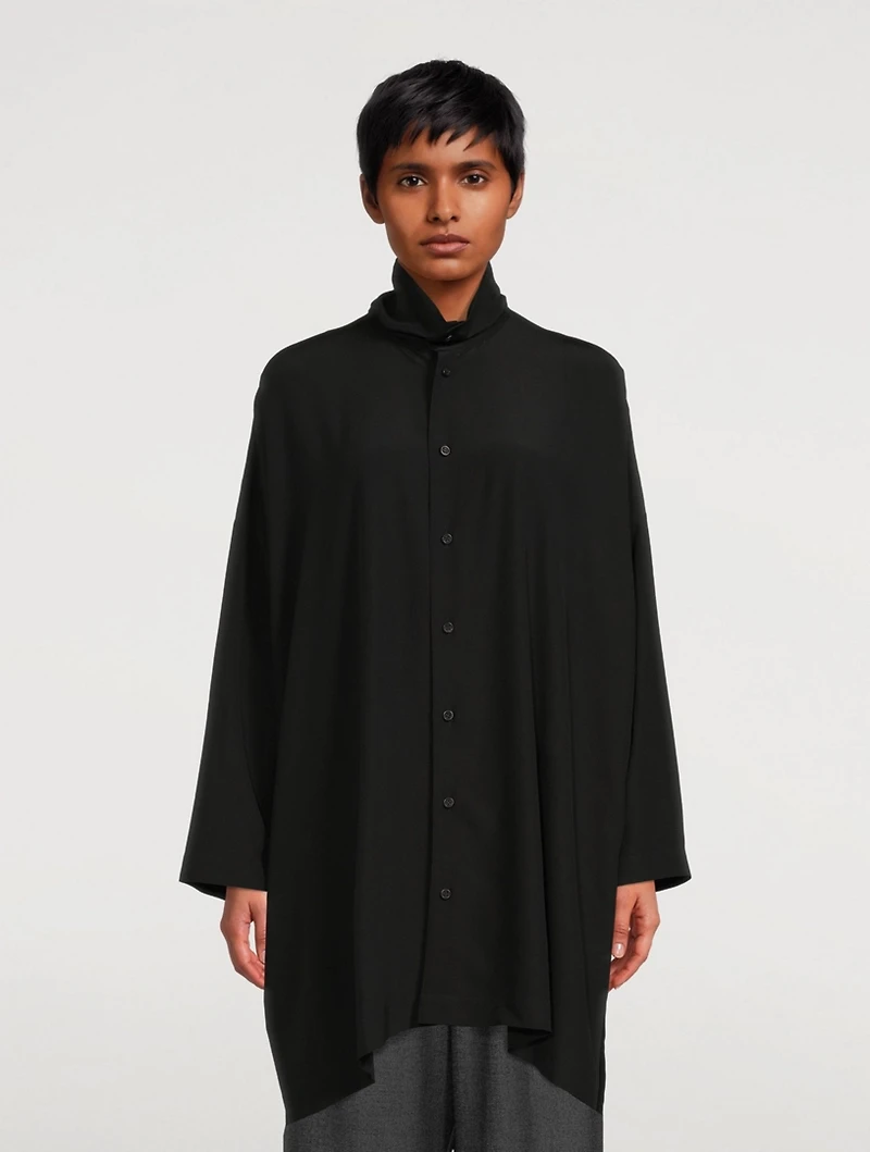 Silk Long Shirt