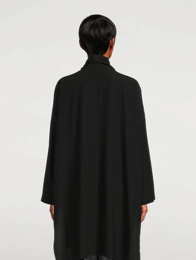 Silk Long Shirt