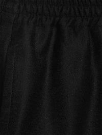 Wool And Silk Cropped Straight-Leg Pants