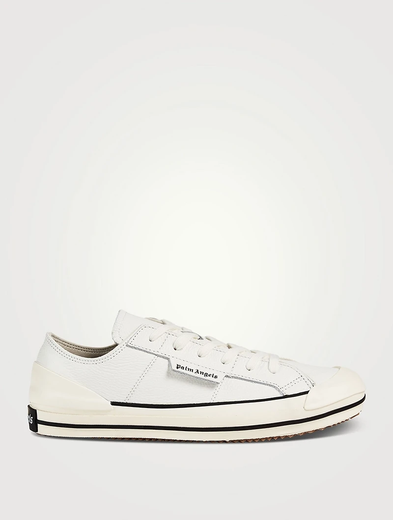Leather Low-Top Sneakers