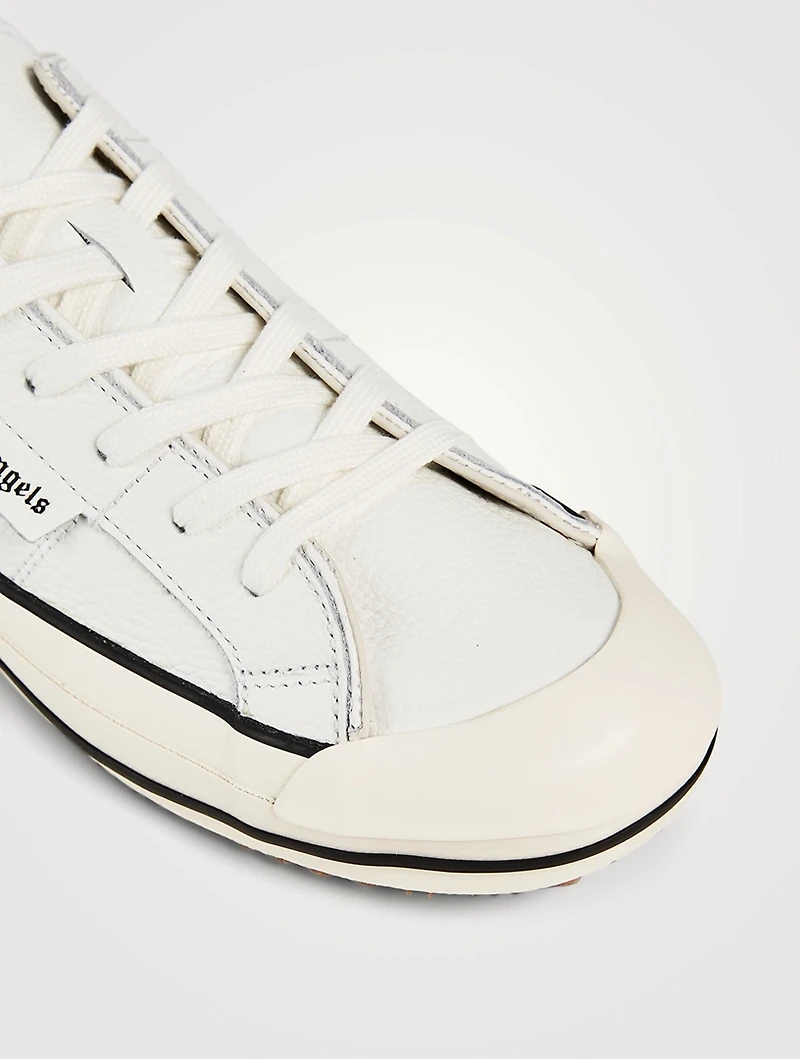 Leather Low-Top Sneakers