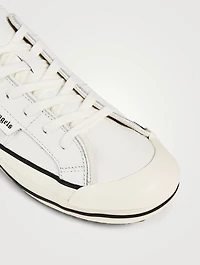 Leather Low-Top Sneakers