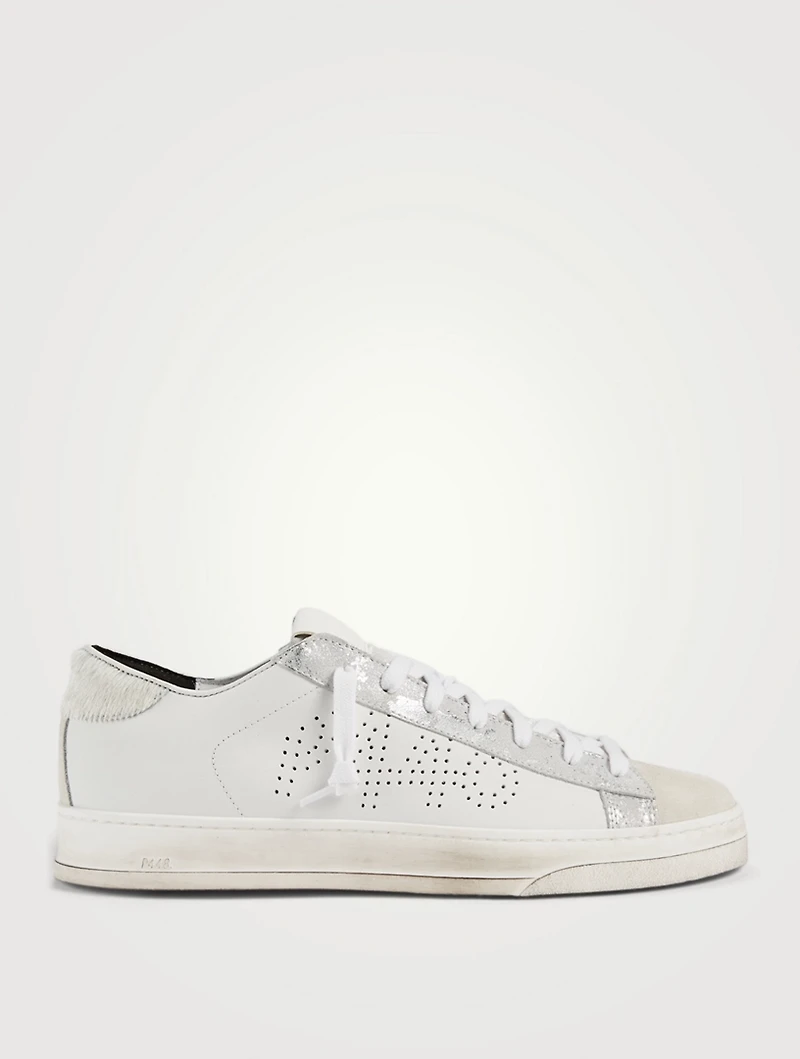 Jack Perforated Leather Sneakers