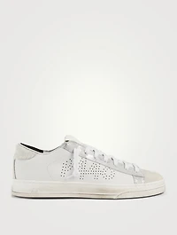 Jack Perforated Leather Sneakers
