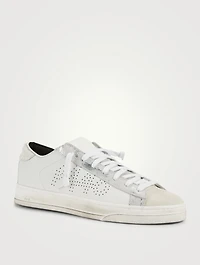Jack Perforated Leather Sneakers