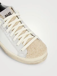 John Leather And Teddy Sneakers