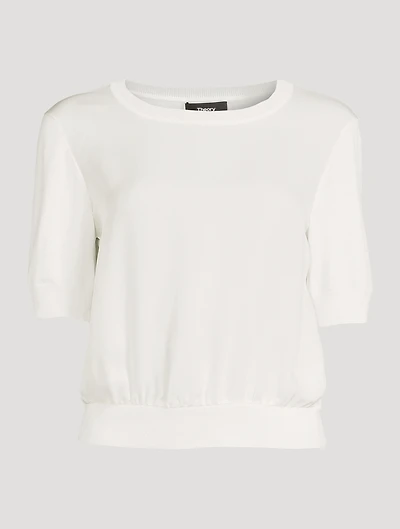 Shrunken Silk Top