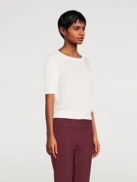 Shrunken Silk Top