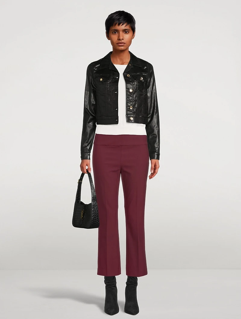 Shrunken Silk Top
