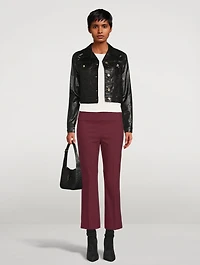 Shrunken Silk Top