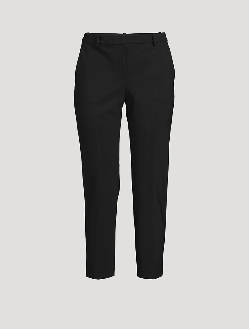 Treeca Cropped Ponte Pants