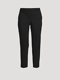 Treeca Cropped Ponte Pants