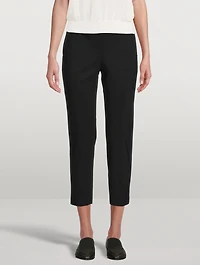 Treeca Cropped Ponte Pants