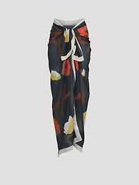 Amelia Recycled Polyester Printed Sarong