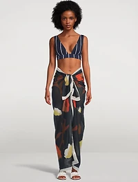 Amelia Recycled Polyester Printed Sarong