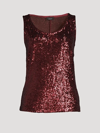 Sequin Tank Top