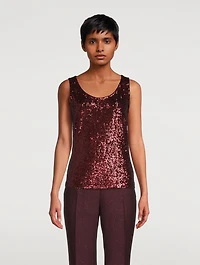 Sequin Tank Top