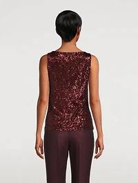 Sequin Tank Top