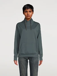 High-Neck Sweatshirt