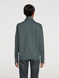 High-Neck Sweatshirt