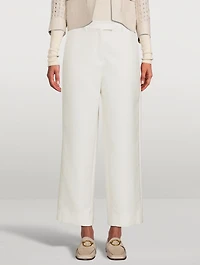 Christelle Cotton Silk Trousers