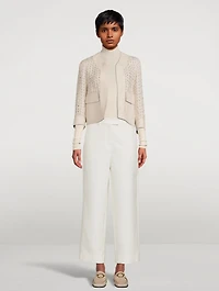 Christelle Cotton Silk Trousers