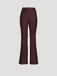 Farida Lurex Bootcut Trousers