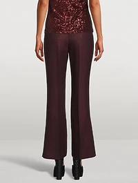 Farida Lurex Bootcut Trousers
