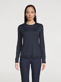 Cashmere And Silk Sweater