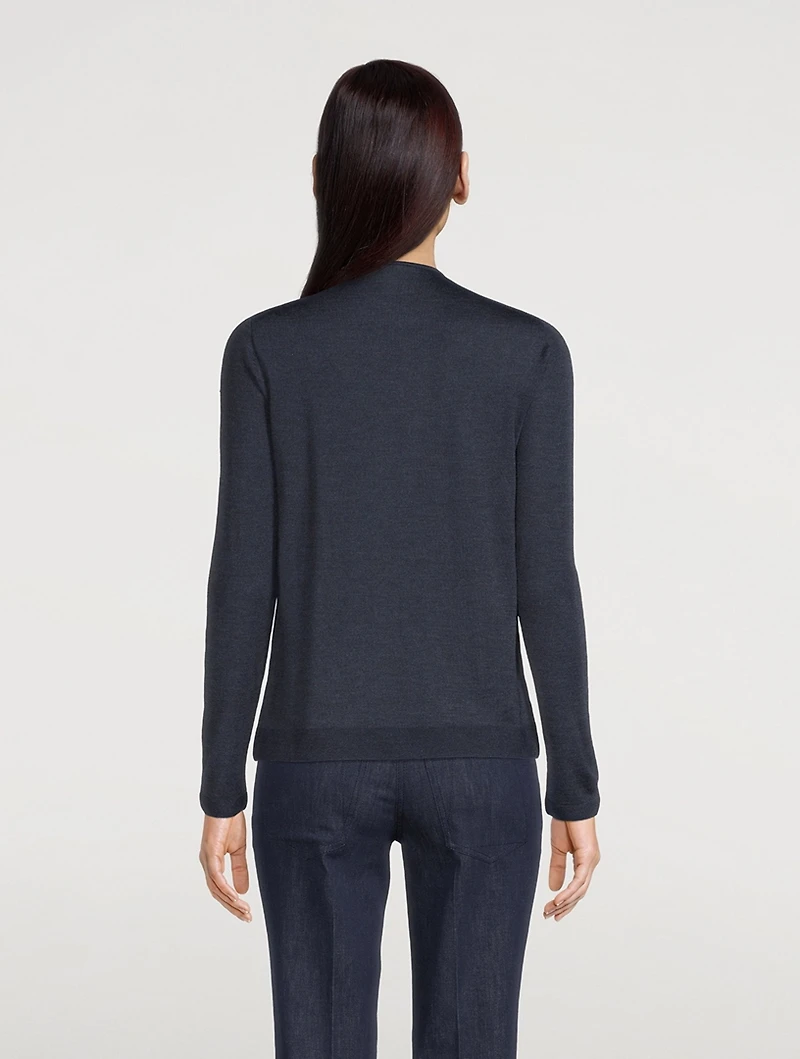 Cashmere And Silk Sweater