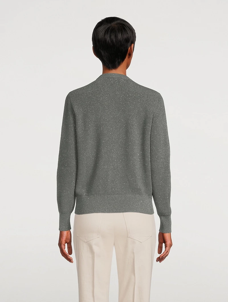 Cashmere Lurex Sweater