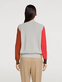 Colourblock Cashmere Sweater