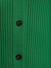 Wool Polo Cardigan
