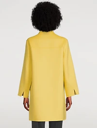 Fabiola Zip-Front Wool Jacket