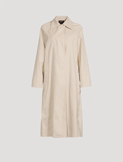 Hannes Cotton Gabardine Trench Coat