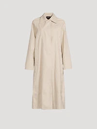 Hannes Cotton Gabardine Trench Coat