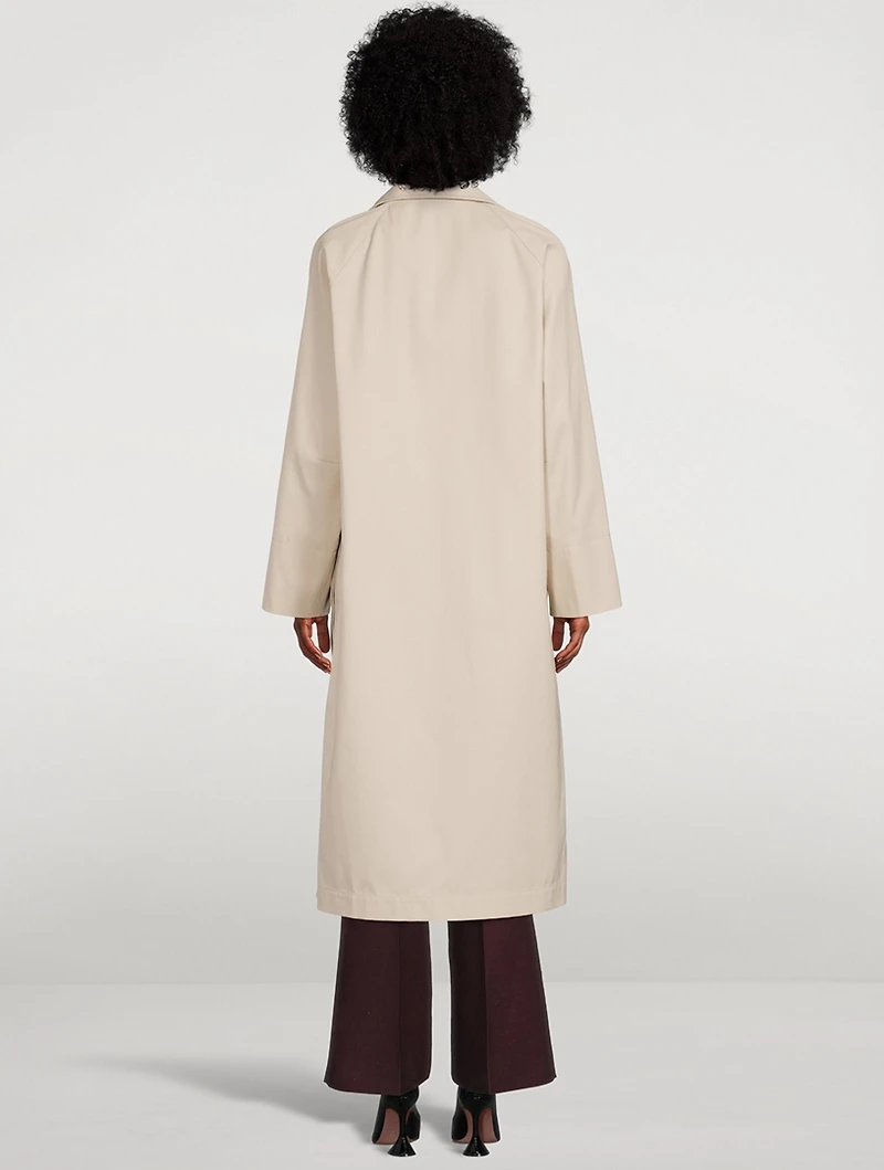 Hannes Cotton Gabardine Trench Coat