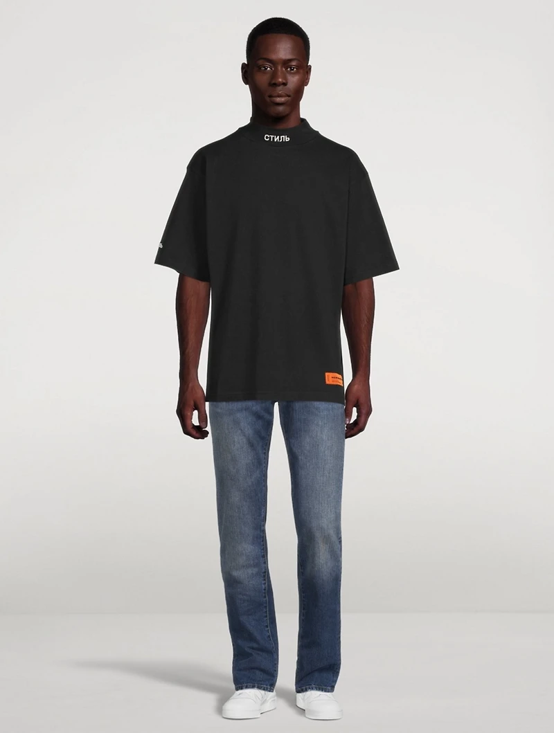 Cotton T-Shirt With Logo