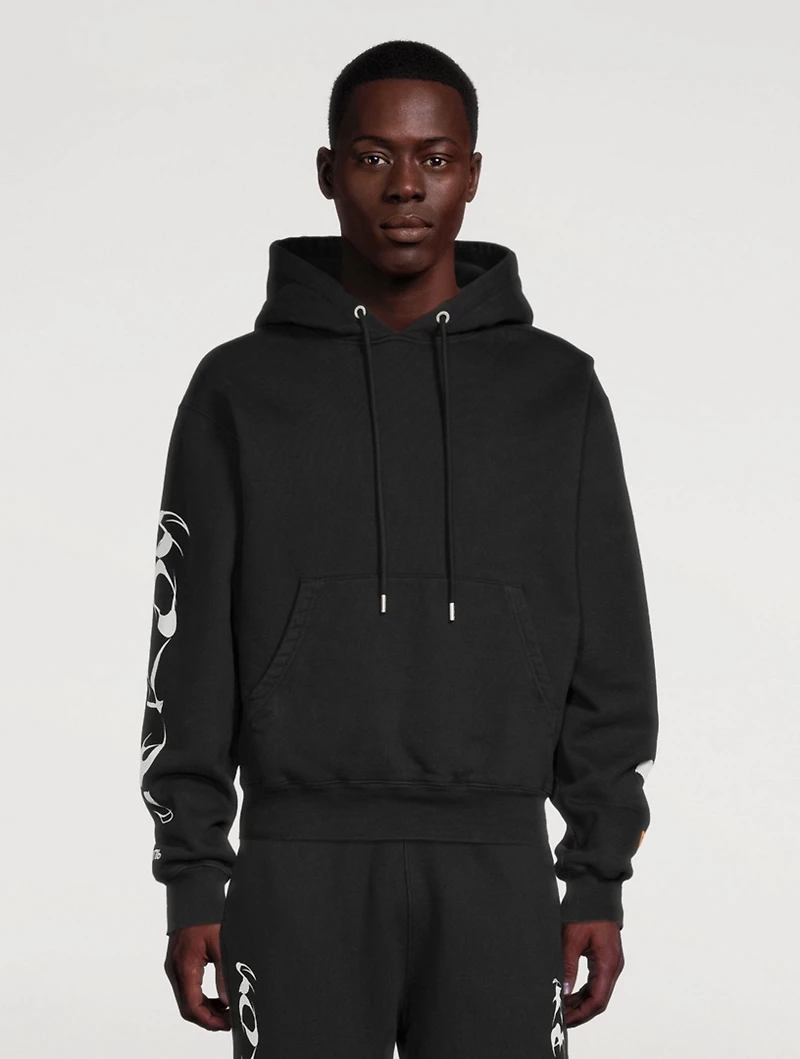Brush Cotton Fleece Hoodie