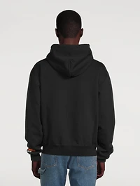 Cotton Split Graphic Hoodie