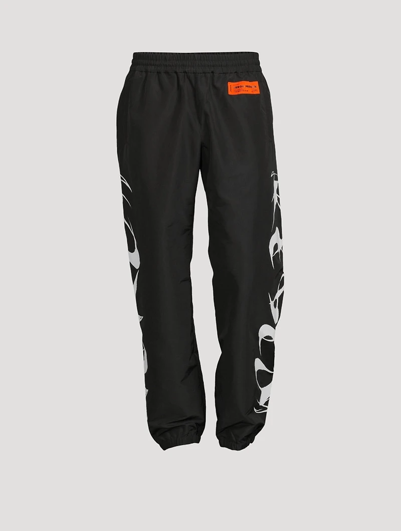 Brush Nylon Track Pants