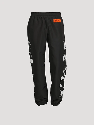 Brush Nylon Track Pants