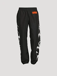 Brush Nylon Track Pants